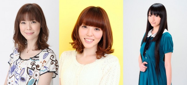 園崎未恵、原紗友里、佐倉薫