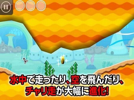あの大ヒットのチャリ走が宇宙へと旅立つ！
