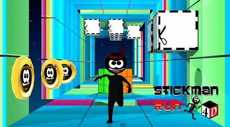 カラフルなグラフィックとスムーズな操作でできるランゲーム！