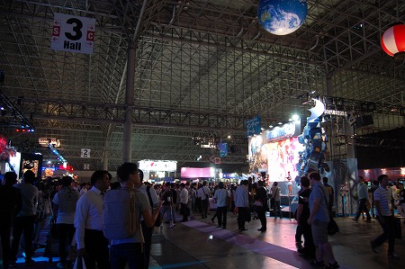 東京ゲームショウ2014、9月18日ビジネスデイの様子。