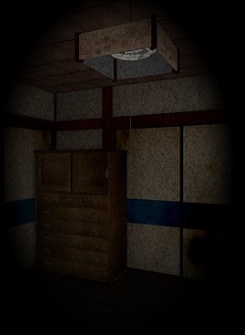 3Dで廃墟となったお化け屋敷を探索する和ホラー！