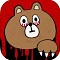追いかけてくるキモグロ可愛いくまさんを倒せ！カジュアルゲーム『Girl Meets Bear』配信開始！の画像
