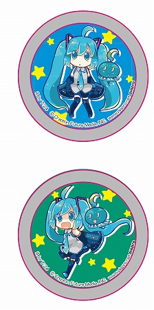 先着で試遊者がもらえる缶バッジ。