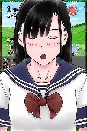黒髪ロングJKとなってサバイバル！