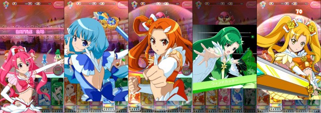 変身シーンと必殺技はムービーで表現。