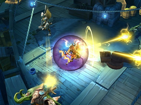 スムーズな攻撃と圧倒的リッチなグラフィックのハック&スラッシュRPG！