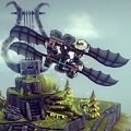 こんな自由な兵器でいいんですか？ミニチュア風兵器製作ゲーム「Besiege」をポッキーがプレイの画像