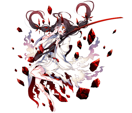 妖刀鬼女　蛍丸。