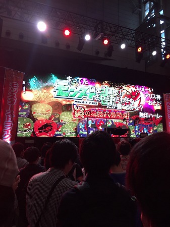 モンストブースはお祭り感溢れていました！