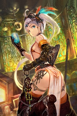 『七色工芸師』ルチア 。