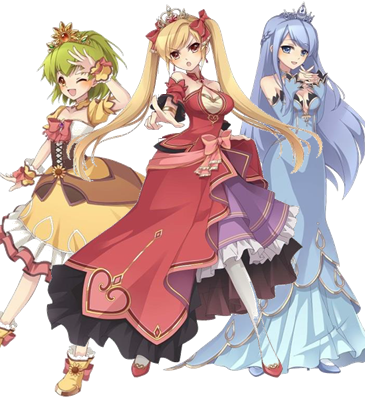 個性的な3人の姫さまが登場！