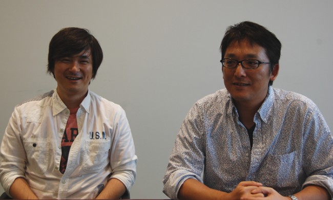 左から、ディレクターの林氏とプロデューサーの瓜生氏