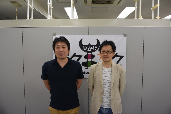 左：ディレクター 西 健一氏  右：広報担当 神結 直弘氏
