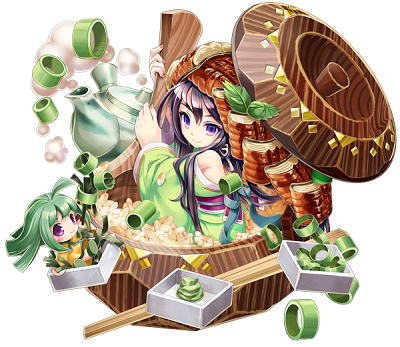 愛知県「ひつまぶし」擬人化キャラ。