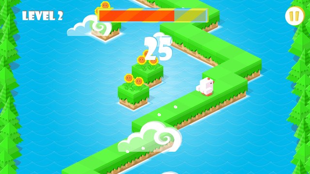 可愛くてシンプルなアクションゲーム。