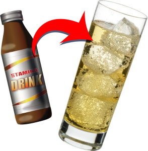 タイアップドリンク「BFB スタミナドリンク」