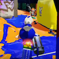 赤髪のともがローラーで！バケツで！スプラトゥーン新要素！プライベートマッチで塗りたくる！の画像