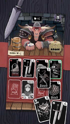 シンプルだが奥の深いカードゲーム。