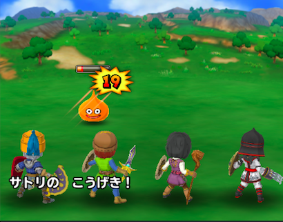 最大４人のマルチプレイ！ 歴代BGMも熱いスマホ版ドラゴンクエスト。