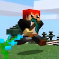 これはまさかのスプラトゥーン！？赤髪のともがマイクラでバトルしなイカ！？の画像