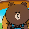 自分だけの農場をつくろう！LINE GAME初の農場ゲーム「LINE ブラウンファーム」事前登録を開始！の画像