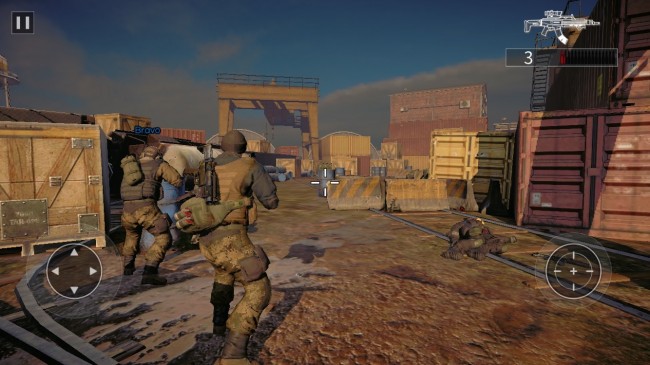 スマホでできる本格マルチ対戦FPS！仲間と共に戦場を駆け抜けろ！