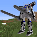 ビームやミサイルが飛び交う!これはマイクラじゃなくて宇宙戦争だ!ロボ戦争MODが激アツ!の画像