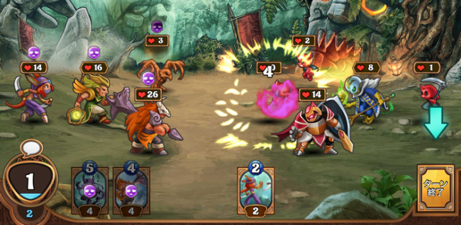 深すぎる戦略にのめり込む！カードバトルとサイドビューRPGが融合した対戦型RPG