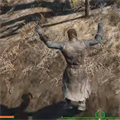 ポッキー、Fallout 4で神になる。。じゃなくてバグで宙に浮いてるwww最後は女装で突然死!の画像