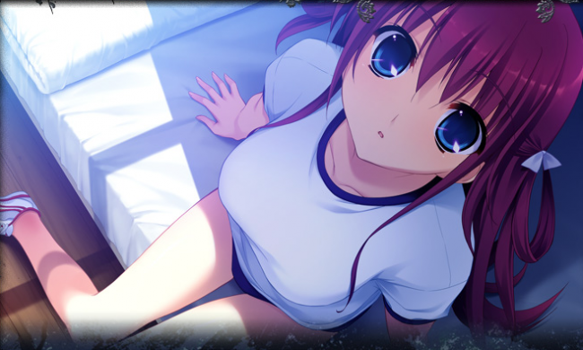 意味ありげな目…