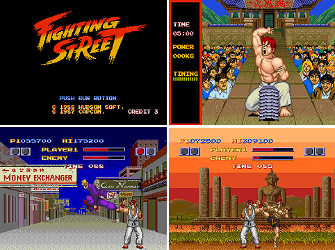 画像はPCエンジン移植版 画像出典：http://dl.capcom-onlinegames.jp/details/game34.html