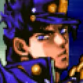 ジョジョがマリオの世界に!?クリボーを踏んだりスタープラチナで時を止めブロックを壊す承太郎がシュールすぎる!の画像