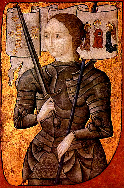 画像出典：https://ja.wikipedia.org/wiki/ジャンヌ・ダルク