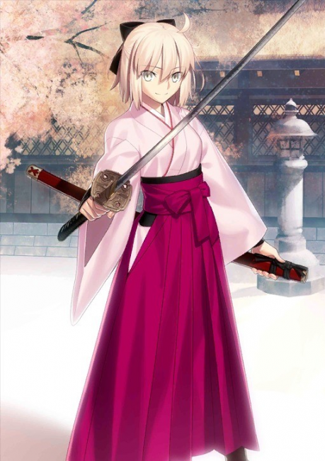 画像出典：http://fate-go.gamerch.com/沖田総司