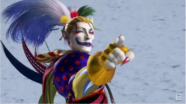 ディシディアFFにFF6のケフカ登場!つーかトランスティナのおっぱいエロいw