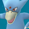 ポケモンGOのゴルダックが使うわざで、ねんりきとみずでっぽうではどちらの方が強いでしょうか?【ポケモン クイズ&トリビア】の画像