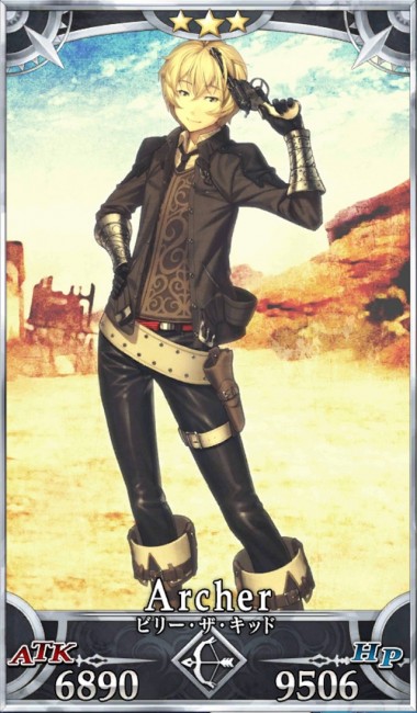 画像出典：http://grand_order.wicurio.com/index.php?ビリー・ザ・キッド