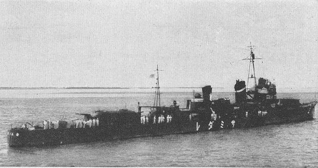 画像出典：https://ja.wikipedia.org/wiki/五月雨_(駆逐艦)