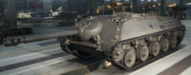 カノーネンヤークトパンツァー 画像出典：http://wikiwiki.jp/wotanks/?Kanonenjagdpanzer