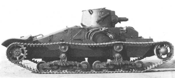 歩兵戦車Mk.I　マチルダI 画像出典：http://military.sakura.ne.jp/army/uk_it-mk1.htm