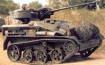 ヴィーゼル1空挺戦闘車 画像出典：http://combat1.sakura.ne.jp/WIESEL.htm