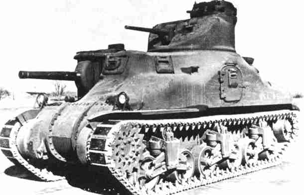 M3中戦車リー 画像出典：http://military.sakura.ne.jp/army/us_mt-m3.htm