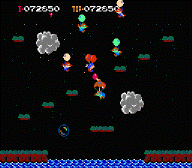 ニンテンドークラシックミニファミコン　バルーンファイト　レトロゲーム