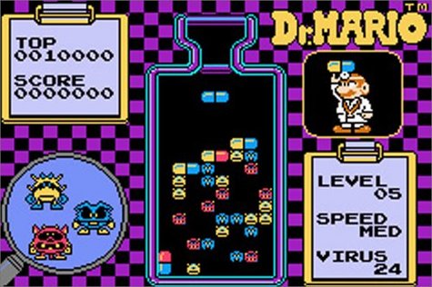 ドクターマリオ　ニンテンドークラシックミニファミリーコンピュータ　レトロゲーム
