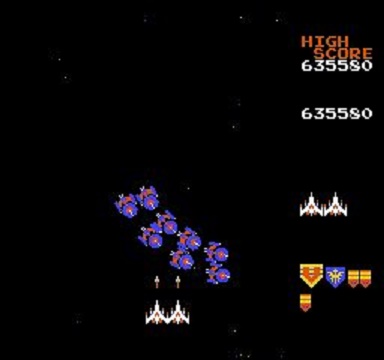 ギャラガ　ニンテンドークラシックミニファミリーコンピュータ　レトロゲーム