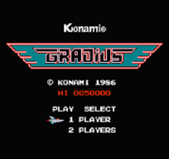 グラディウス　ニンテンドークラシックミニファミリーコンピュータ　レトロゲーム