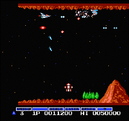 グラディウス　ニンテンドークラシックミニファミリーコンピュータ　レトロゲーム
