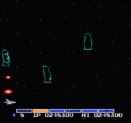 グラディウス　ニンテンドークラシックミニファミリーコンピュータ　レトロゲーム