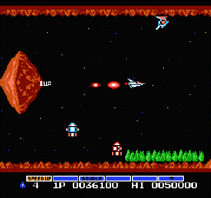 グラディウス　ニンテンドークラシックミニファミリーコンピュータ　レトロゲーム