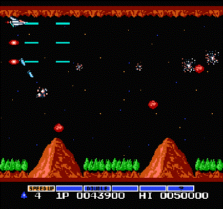 グラディウス　ニンテンドークラシックミニファミリーコンピュータ　レトロゲーム